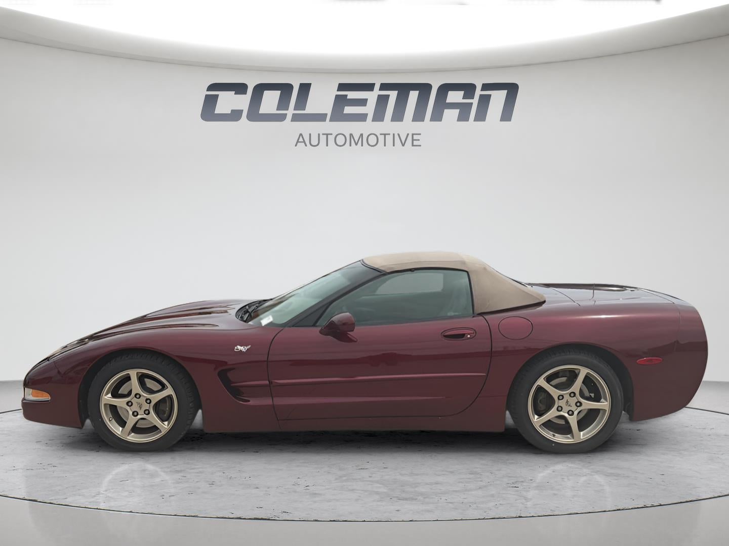 2003 Chevrolet Corvette — side profile view