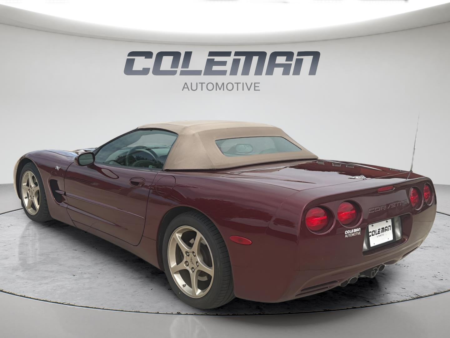 2003 Chevrolet Corvette — rear three-quarter view