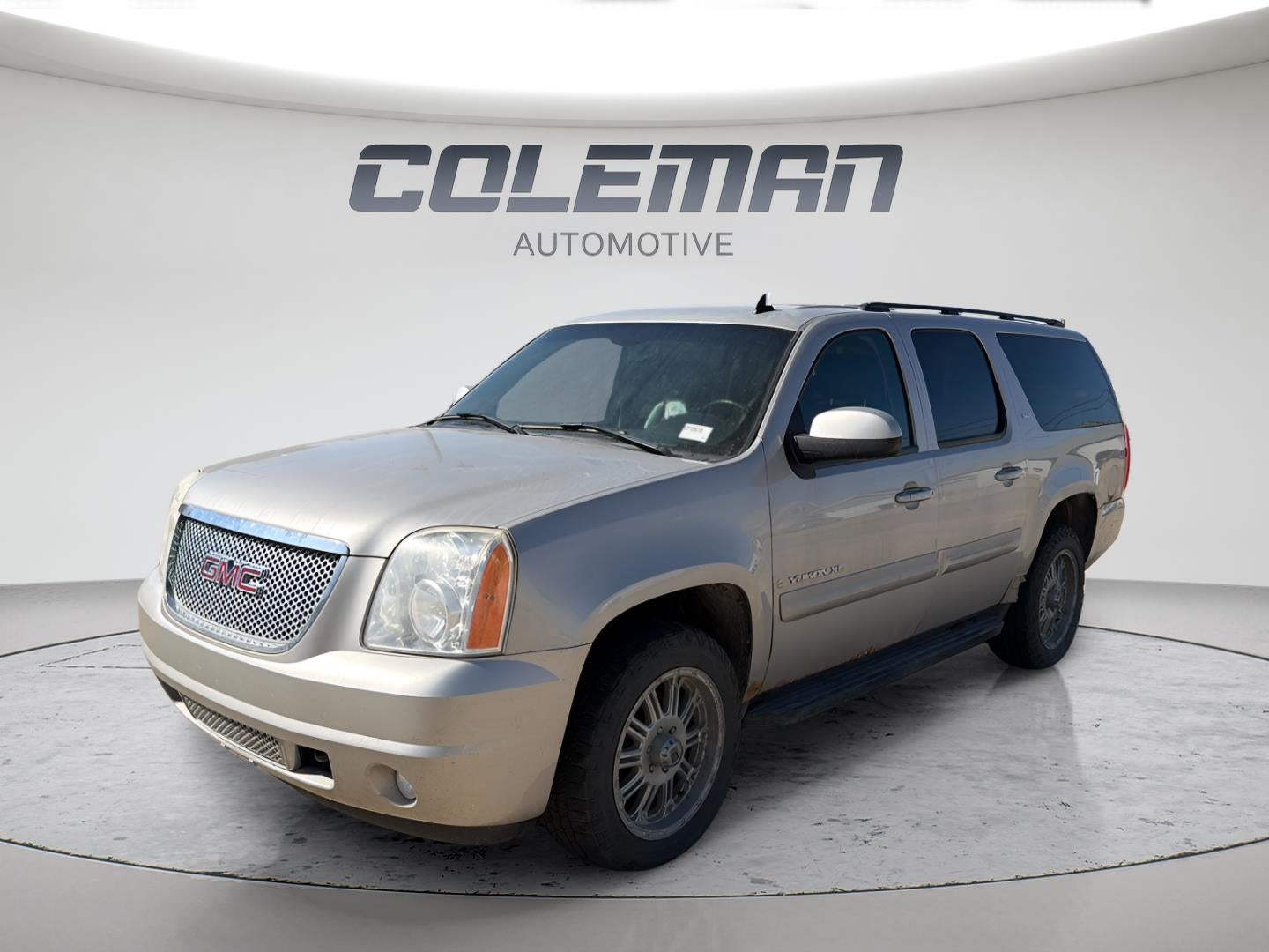 2008 GMC Yukon XL SLT w/4SB in Silver Birch Metallic — front three-quarter view